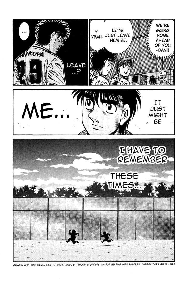 Hajime no Ippo Chapter 704 page 18 - Chapter 704 : In the end...