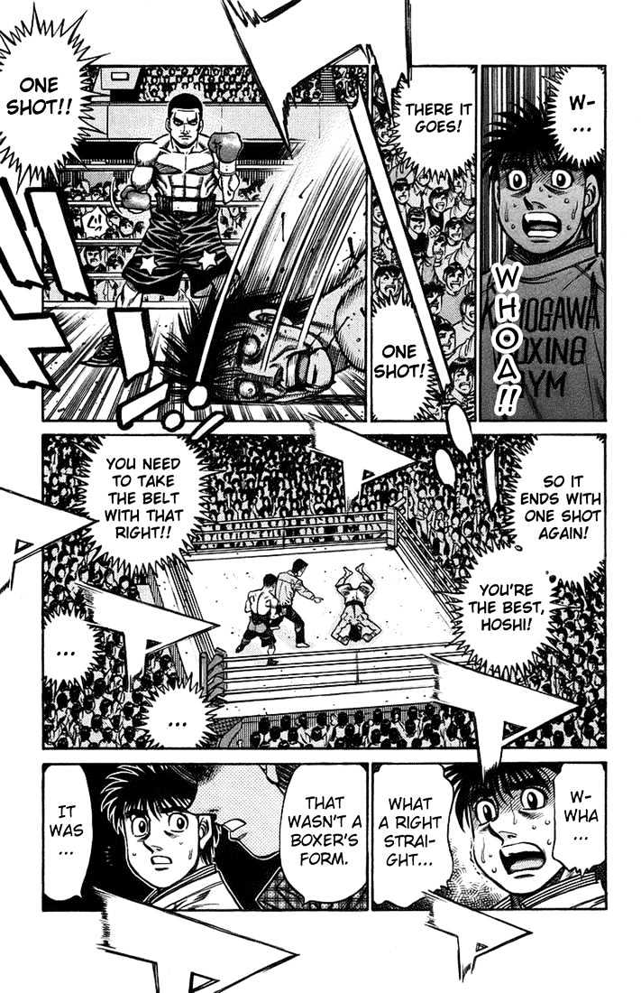 Hajime no Ippo Chapter 705 page 15 - Chapter 705 : Main eventer