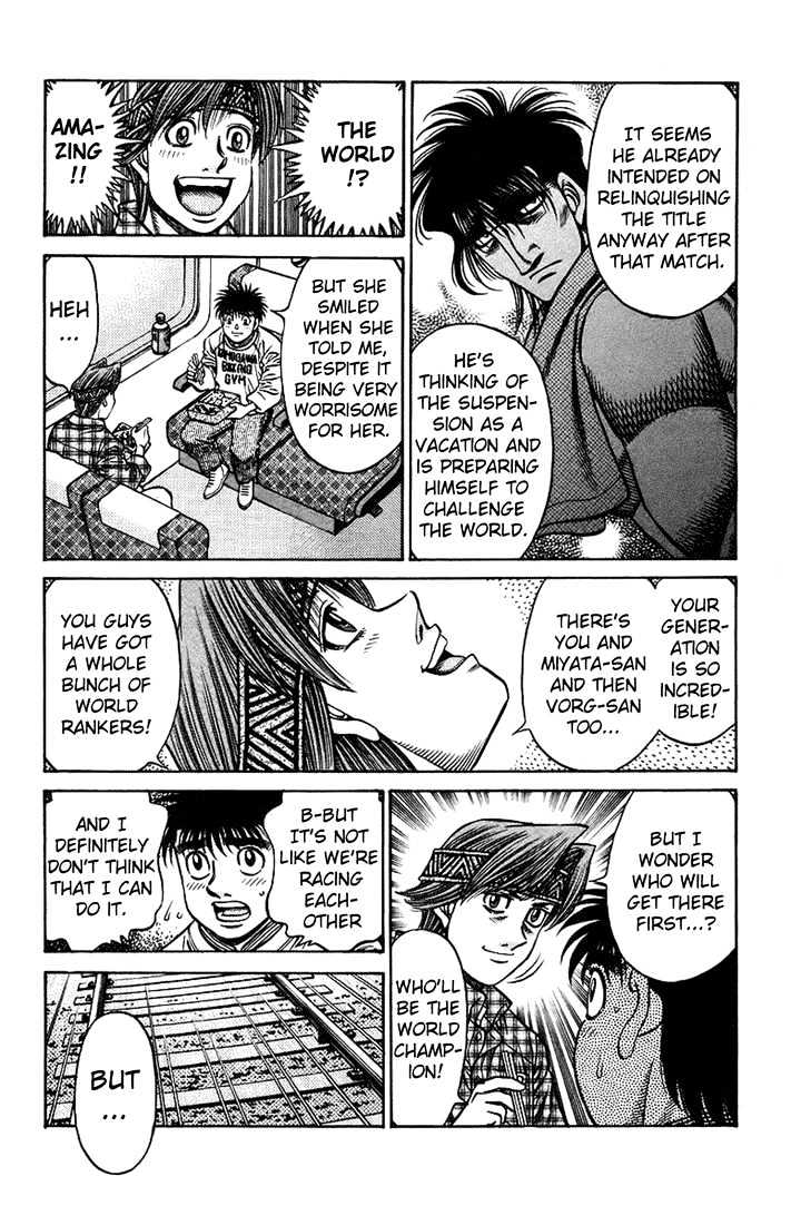 Hajime no Ippo Chapter 705 page 3 - Chapter 705 : Main eventer