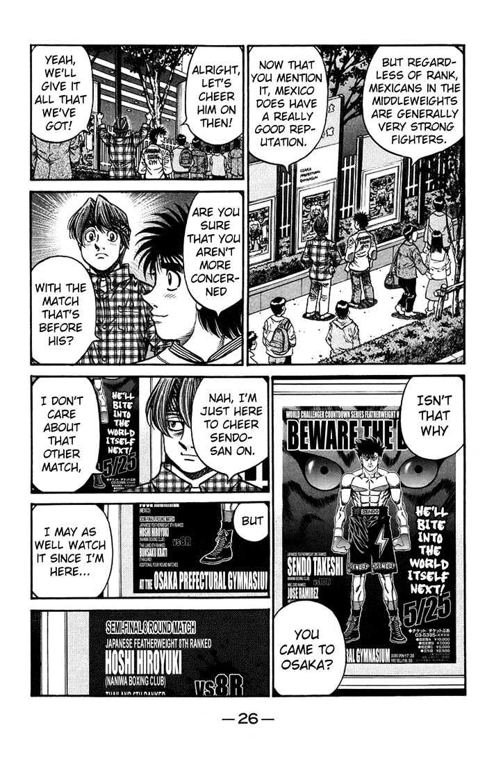 Hajime no Ippo Chapter 705 page 6 - Chapter 705 : Main eventer