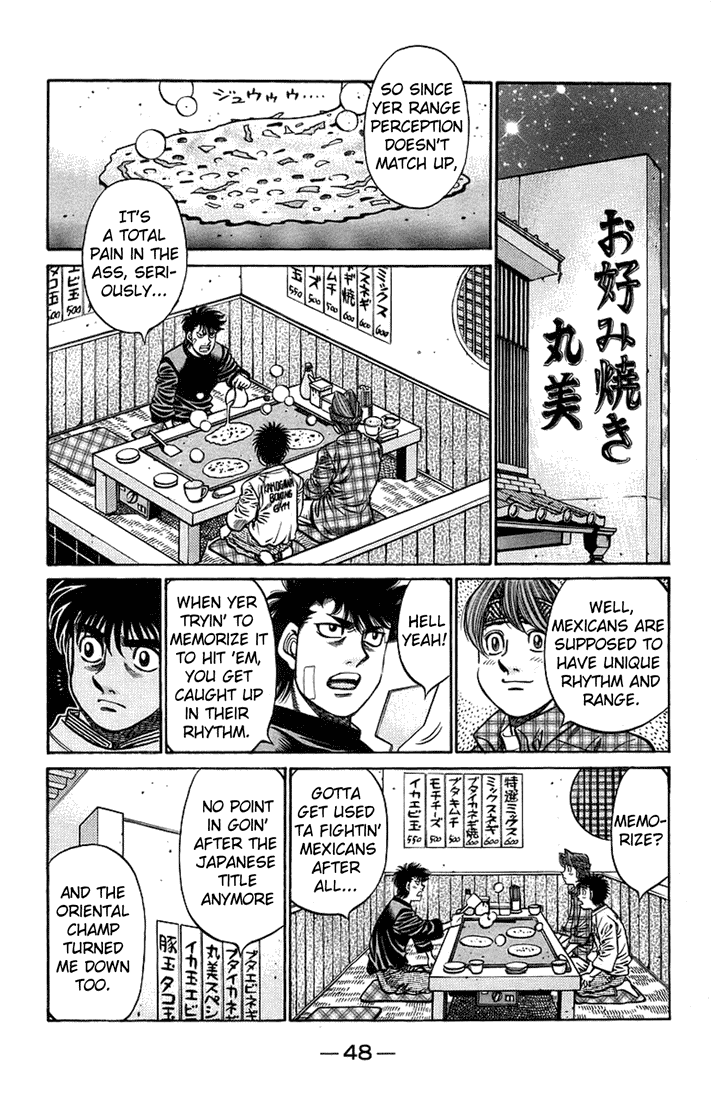 Hajime no Ippo Chapter 706.2 page 10 - Chapter 706 v2 : Sendo's Goal