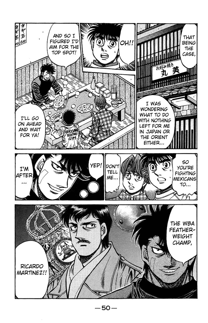 Hajime no Ippo Chapter 706.2 page 12 - Chapter 706 v2 : Sendo's Goal