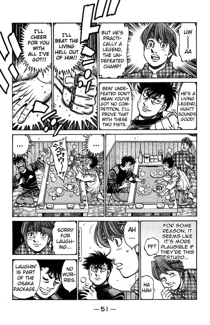Hajime no Ippo Chapter 706.2 page 13 - Chapter 706 v2 : Sendo's Goal