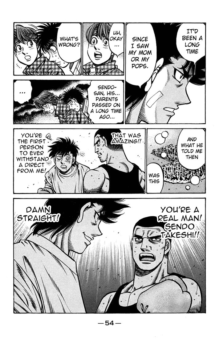 Hajime no Ippo Chapter 706.2 page 16 - Chapter 706 v2 : Sendo's Goal