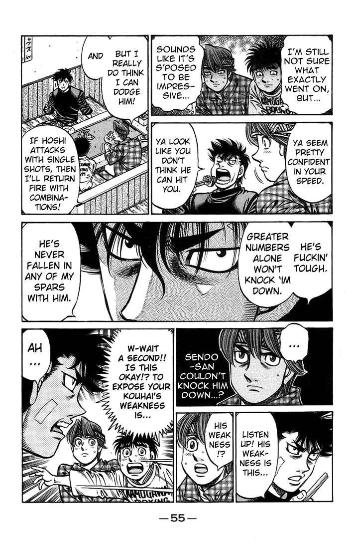 Hajime no Ippo Chapter 706.2 page 17 - Chapter 706 v2 : Sendo's Goal