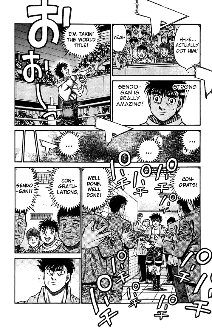 Hajime no Ippo Chapter 706.2 page 8 - Chapter 706 v2 : Sendo's Goal