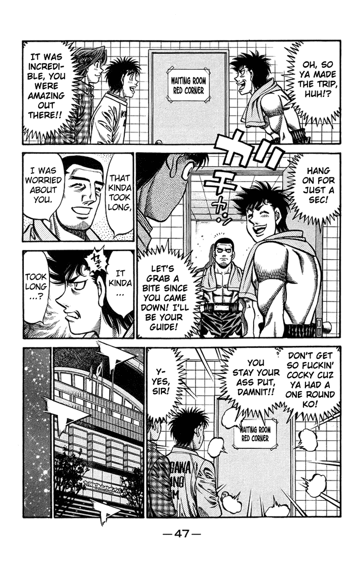 Hajime no Ippo Chapter 706.2 page 9 - Chapter 706 v2 : Sendo's Goal