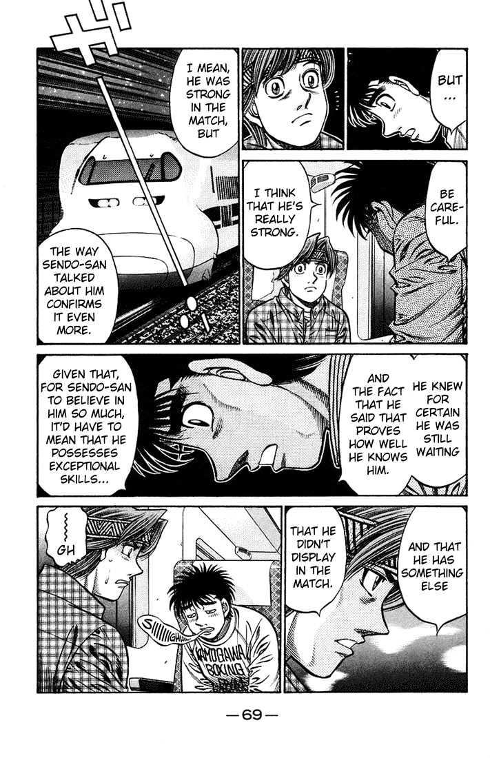 Hajime no Ippo Chapter 707 page 13 - Chapter 707 : Pressing the wrong buttons