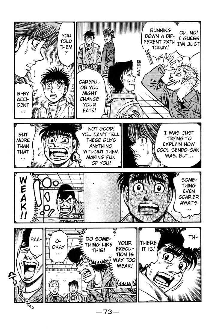 Hajime no Ippo Chapter 707 page 17 - Chapter 707 : Pressing the wrong buttons