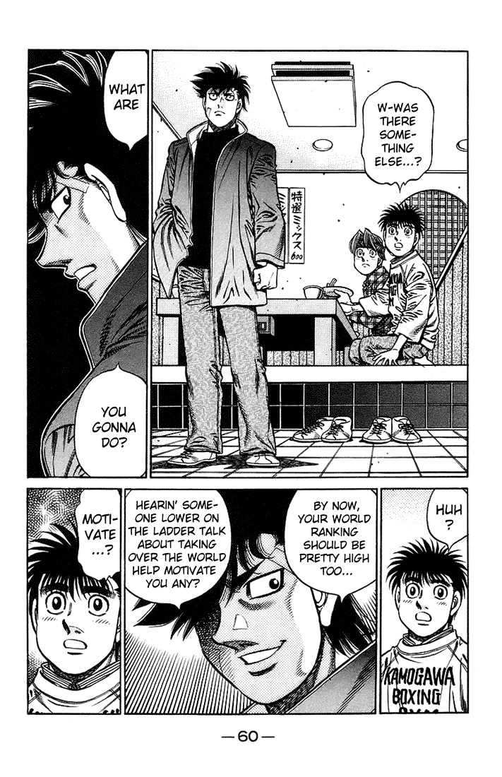 Hajime no Ippo Chapter 707 page 4 - Chapter 707 : Pressing the wrong buttons