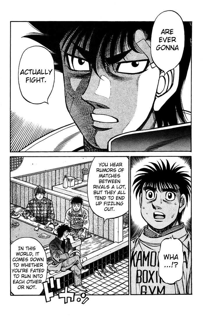 Hajime no Ippo Chapter 707 page 6 - Chapter 707 : Pressing the wrong buttons