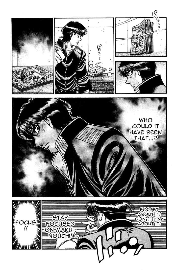 Hajime no Ippo Chapter 709 page 11 - Chapter 709 : Rushed feelings