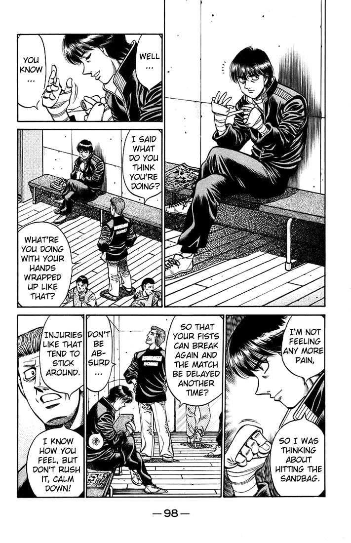 Hajime no Ippo Chapter 709 page 6 - Chapter 709 : Rushed feelings