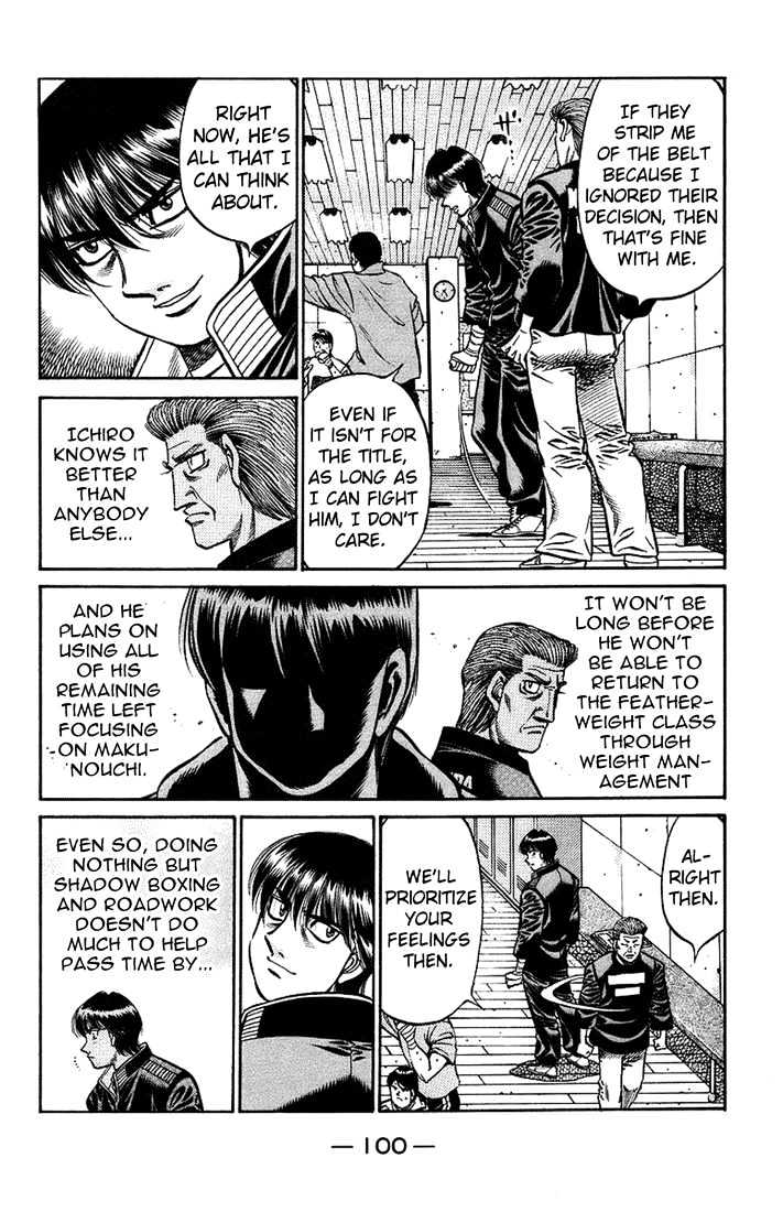 Hajime no Ippo Chapter 709 page 8 - Chapter 709 : Rushed feelings