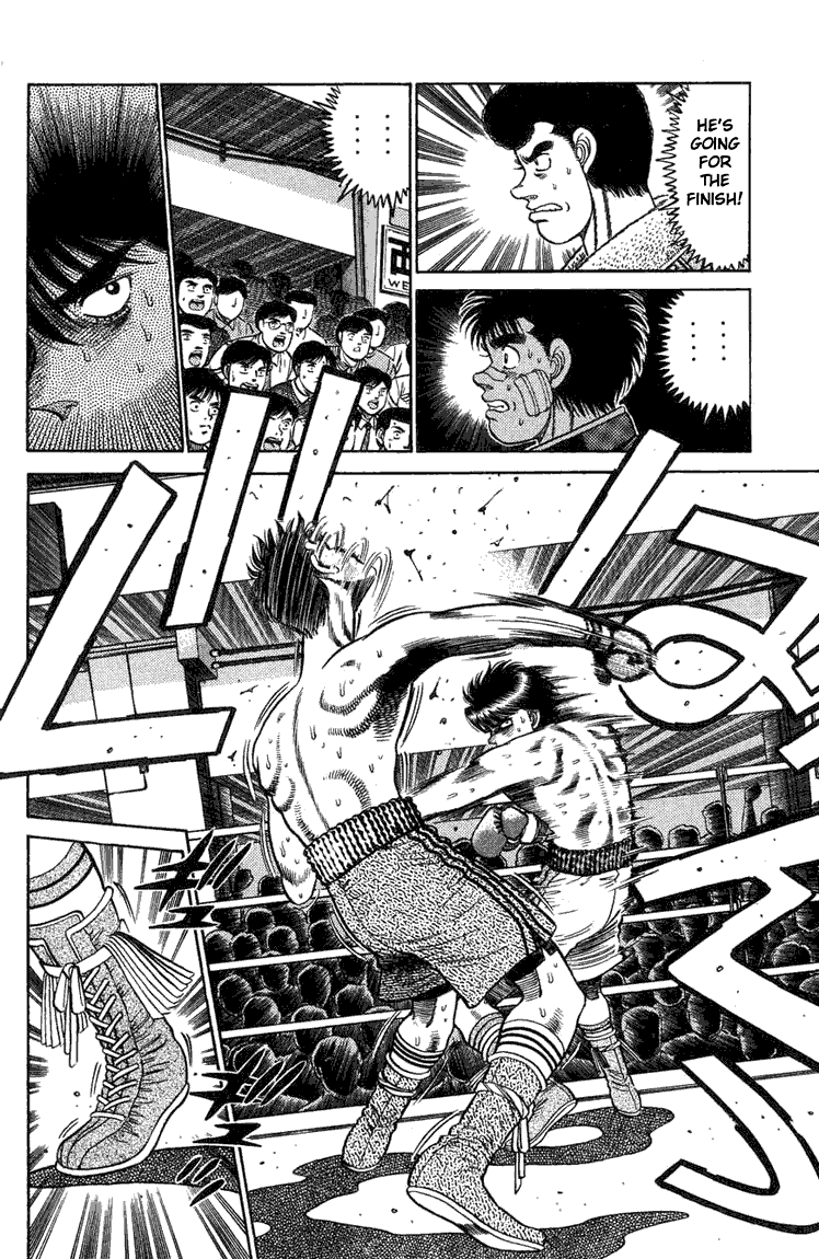 Hajime no Ippo Chapter 71.2 page 10 - Chapter 71 v2 : Fighting on One Leg