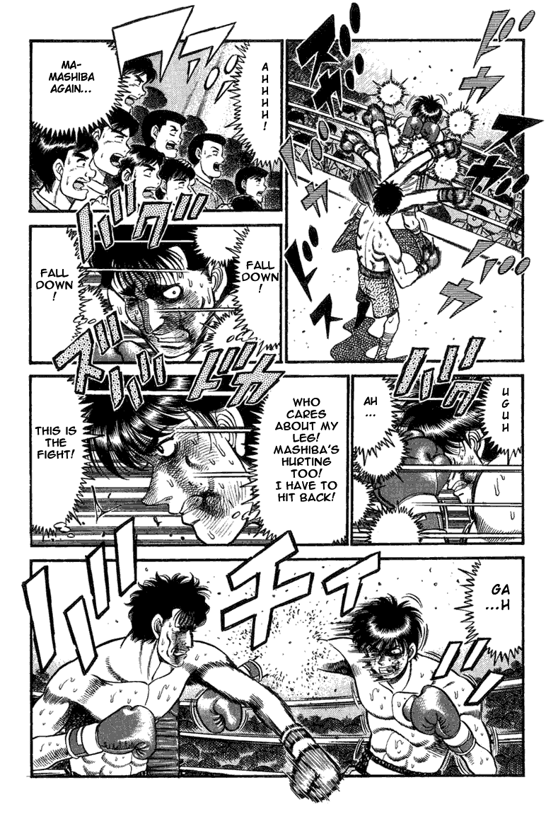 Hajime no Ippo Chapter 71.2 page 13 - Chapter 71 v2 : Fighting on One Leg