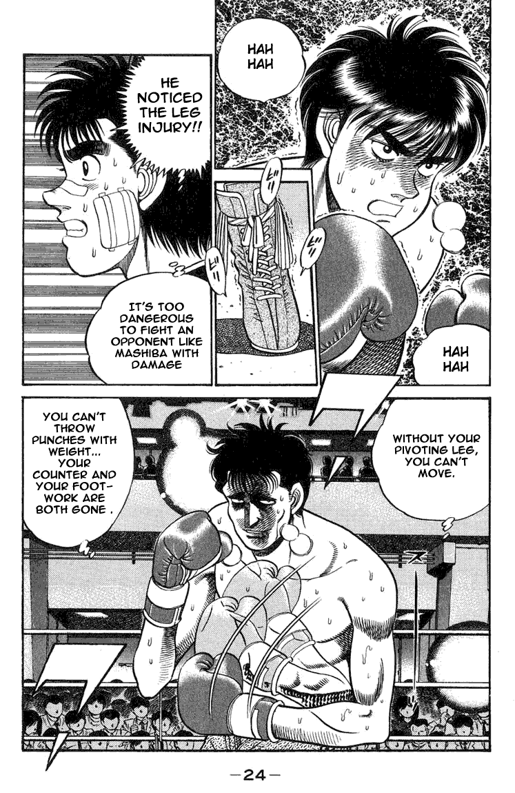 Hajime no Ippo Chapter 71.2 page 2 - Chapter 71 v2 : Fighting on One Leg