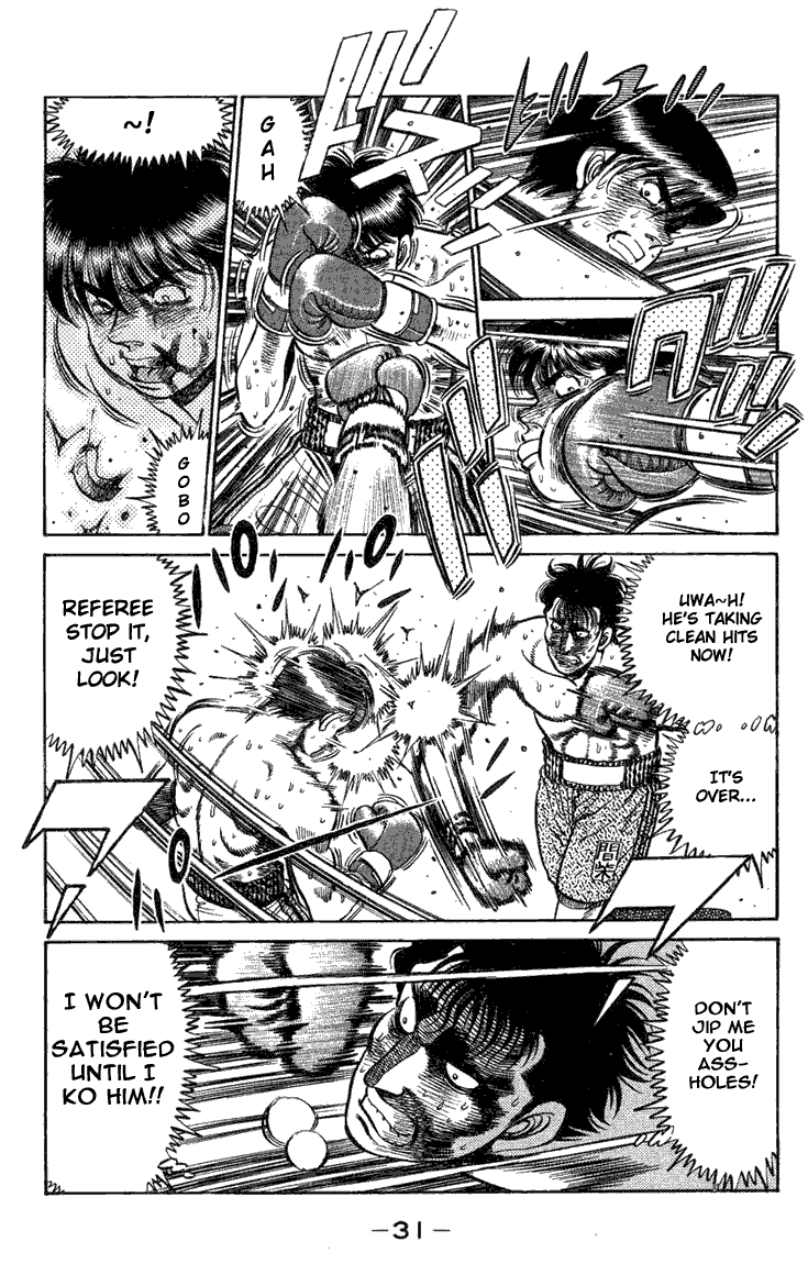 Hajime no Ippo Chapter 71.2 page 9 - Chapter 71 v2 : Fighting on One Leg