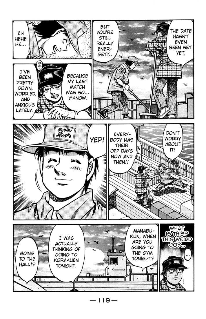 Hajime no Ippo Chapter 710 page 10 - Chapter 710 : Mutual Feelings