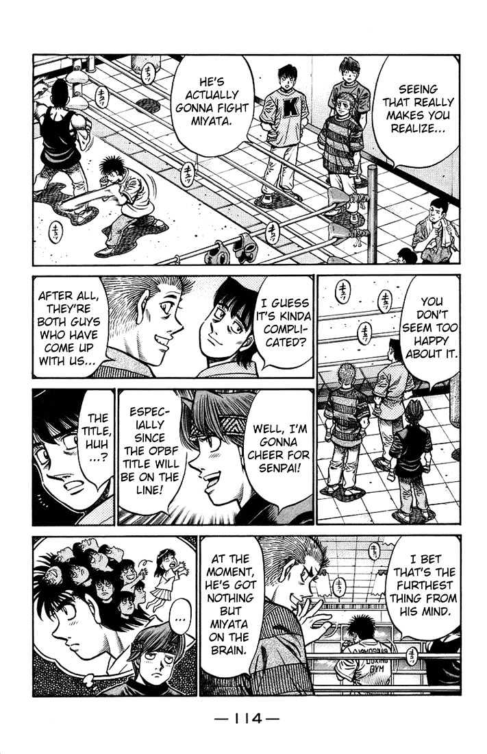 Hajime no Ippo Chapter 710 page 5 - Chapter 710 : Mutual Feelings