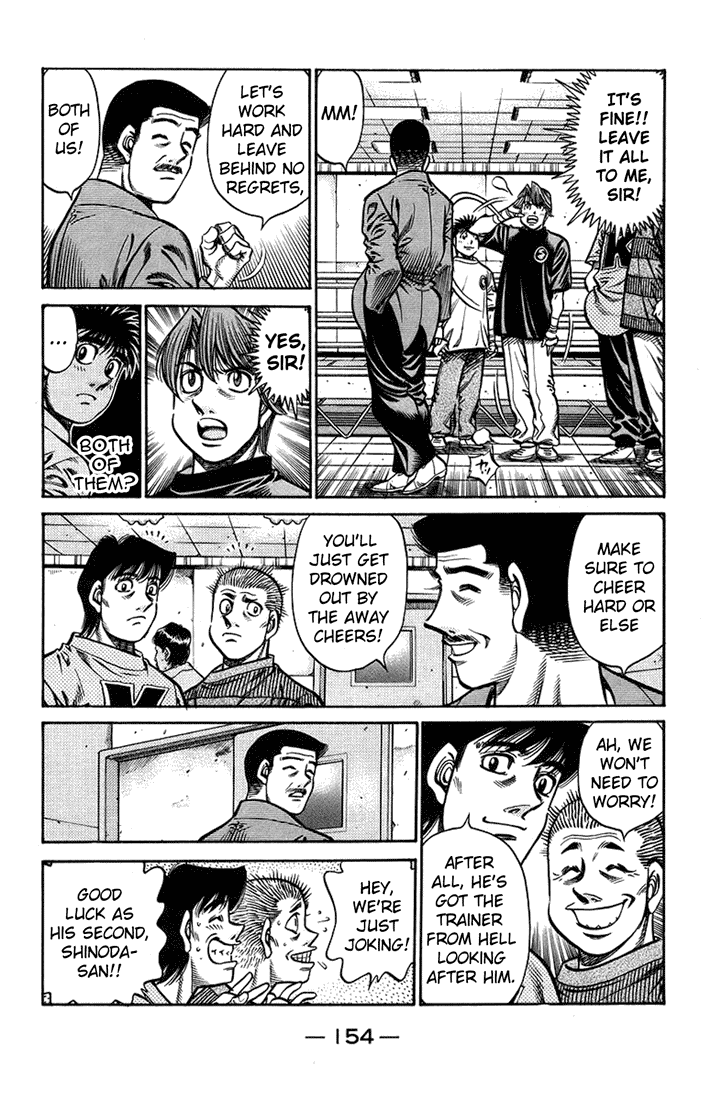 Hajime no Ippo Chapter 712.2 page 10 - Chapter 712 v2 : Shinoda's Decision