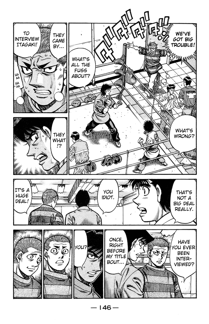 Hajime no Ippo Chapter 712.2 page 2 - Chapter 712 v2 : Shinoda's Decision
