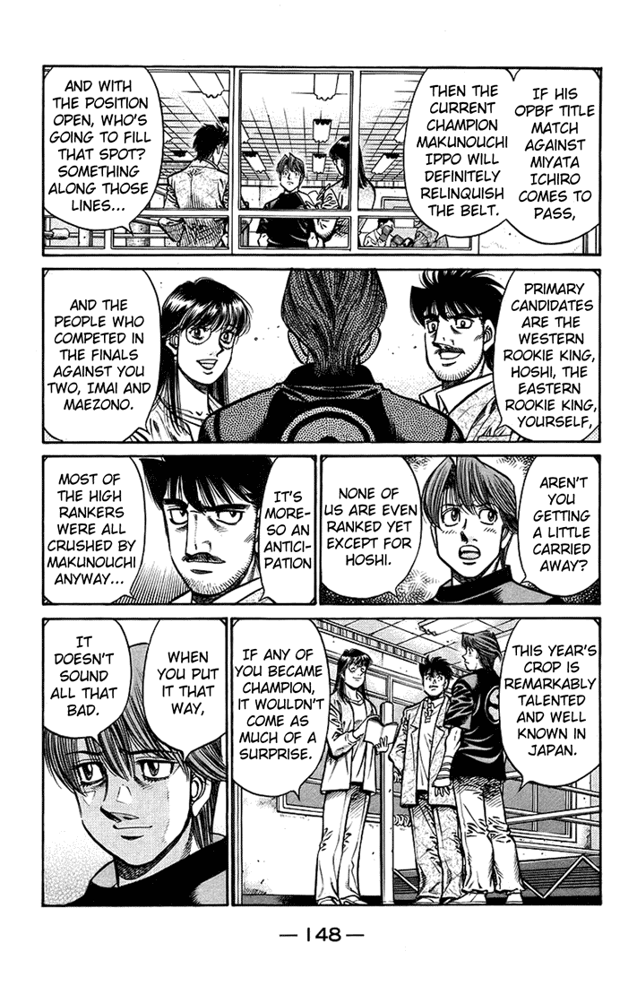 Hajime no Ippo Chapter 712.2 page 4 - Chapter 712 v2 : Shinoda's Decision