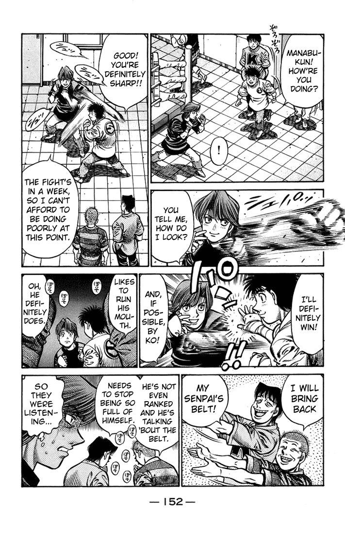 Hajime no Ippo Chapter 712.2 page 8 - Chapter 712 v2 : Shinoda's Decision