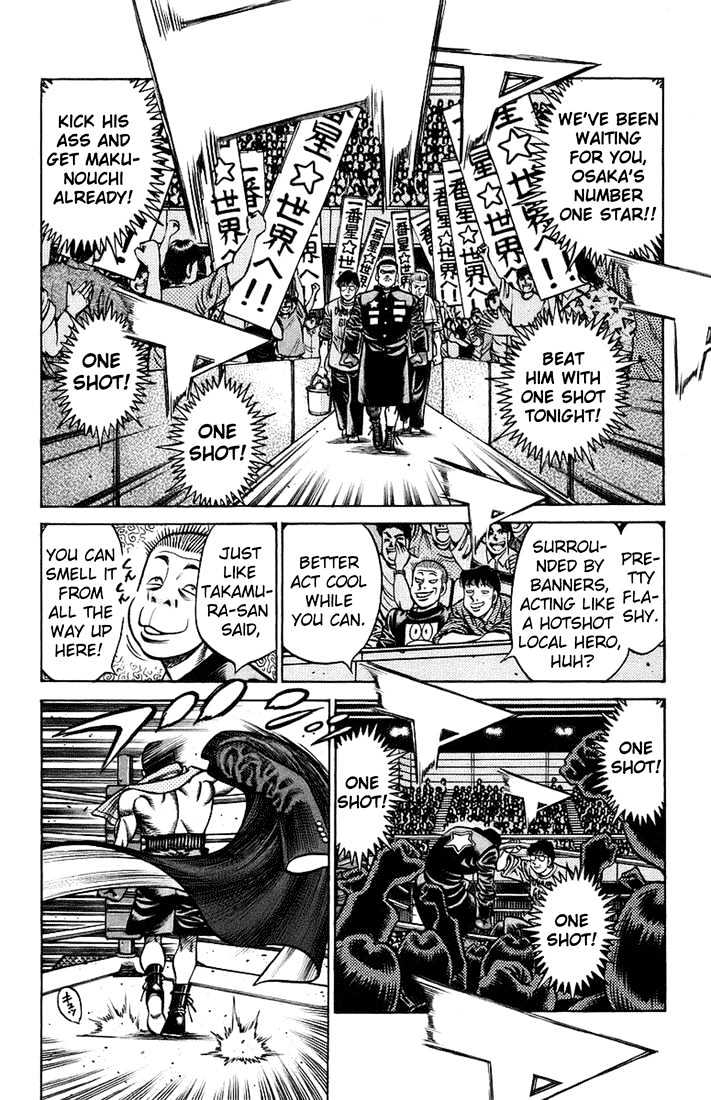 Hajime no Ippo Chapter 713 page 12 - Chapter 713 : An anxious ten rounds