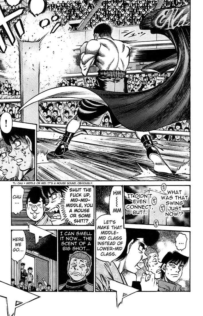 Hajime no Ippo Chapter 713 page 13 - Chapter 713 : An anxious ten rounds