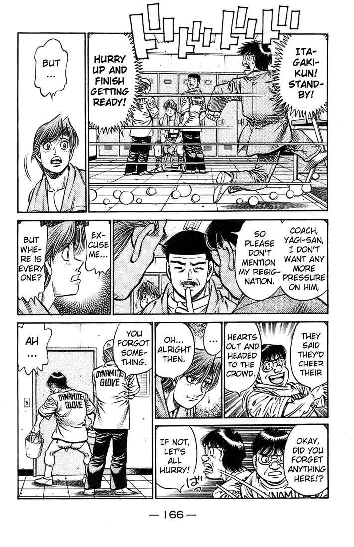 Hajime no Ippo Chapter 713 page 4 - Chapter 713 : An anxious ten rounds