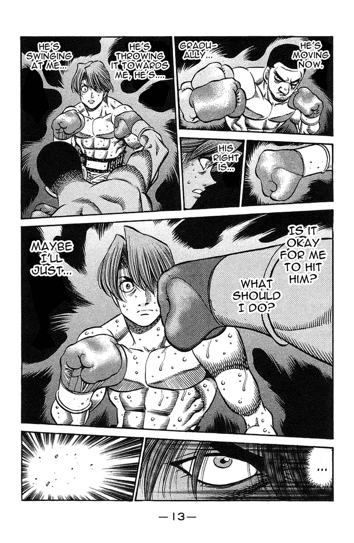 Hajime no Ippo Chapter 714.2 page 11 - Chapter 714 v2 : Different Time-Space