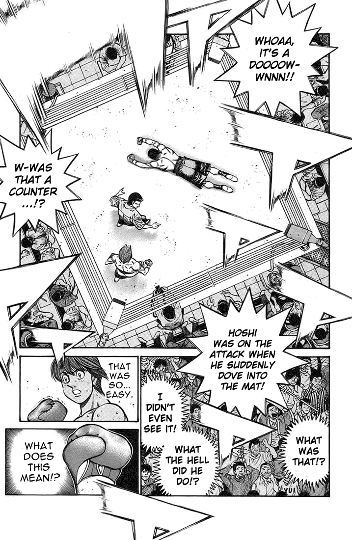 Hajime no Ippo Chapter 714.2 page 14 - Chapter 714 v2 : Different Time-Space