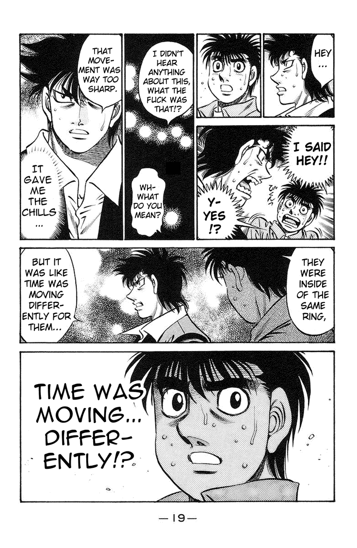 Hajime no Ippo Chapter 714.2 page 16 - Chapter 714 v2 : Different Time-Space