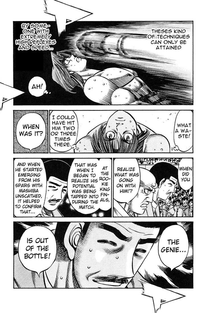 Hajime no Ippo Chapter 715 page 15 - Chapter 715 : Ability unleashed
