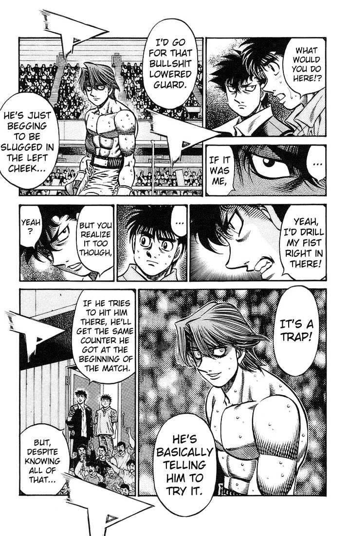 Hajime no Ippo Chapter 716 page 10 - Chapter 716 : Withstand one hit