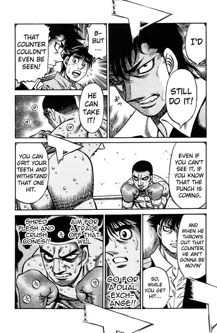 Hajime no Ippo Chapter 716 page 11 - Chapter 716 : Withstand one hit