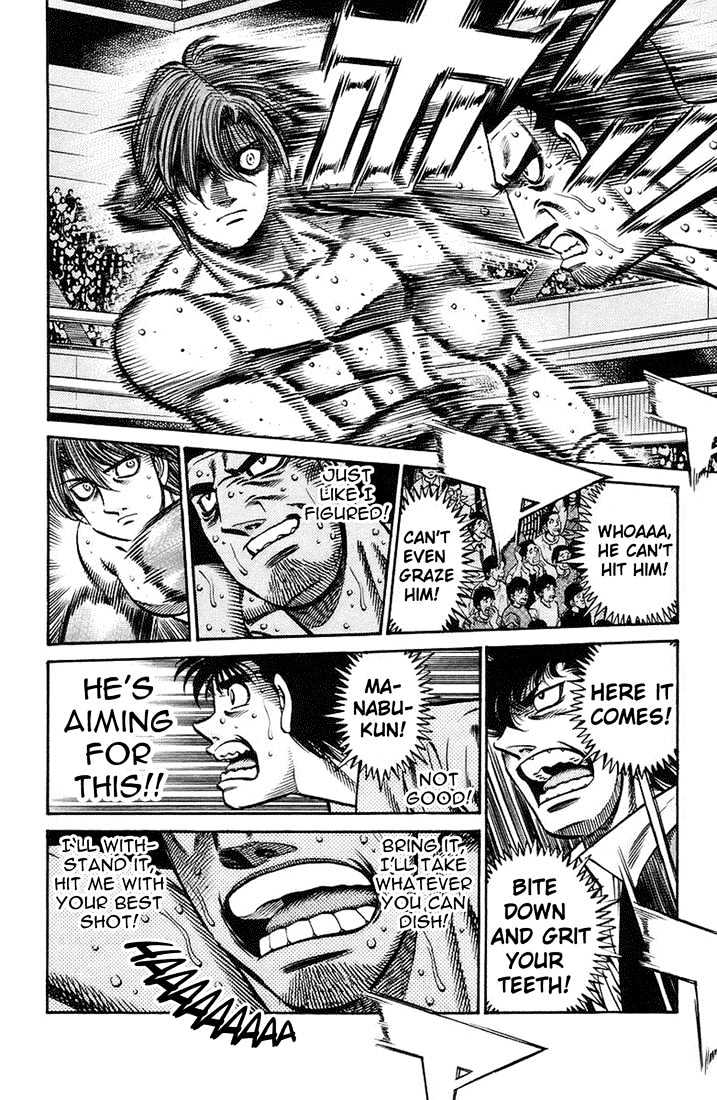 Hajime no Ippo Chapter 716 page 13 - Chapter 716 : Withstand one hit