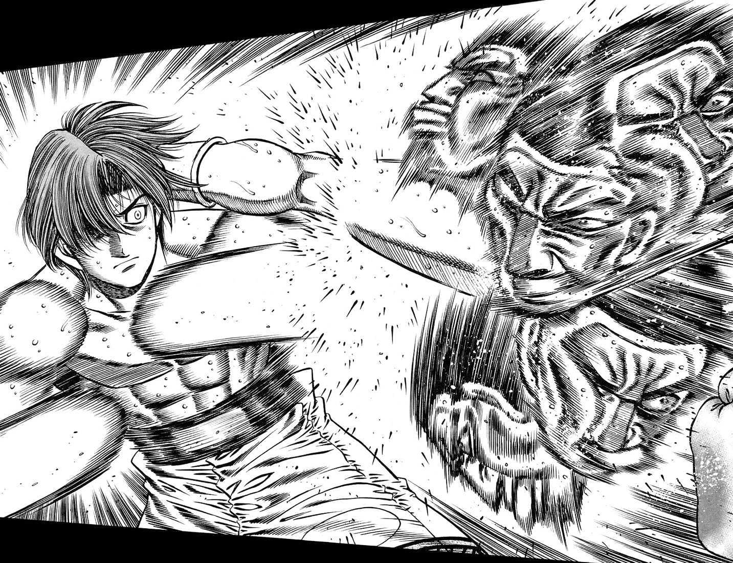 Hajime no Ippo Chapter 716 page 15 - Chapter 716 : Withstand one hit