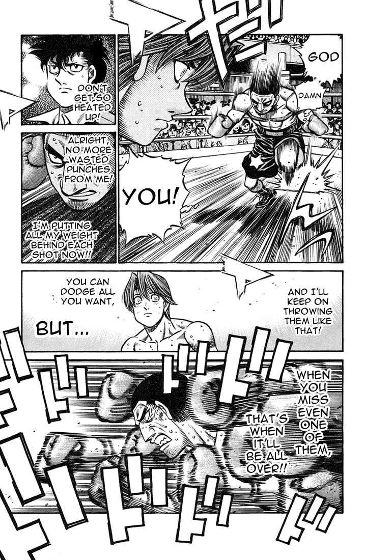 Hajime no Ippo Chapter 716 page 5 - Chapter 716 : Withstand one hit