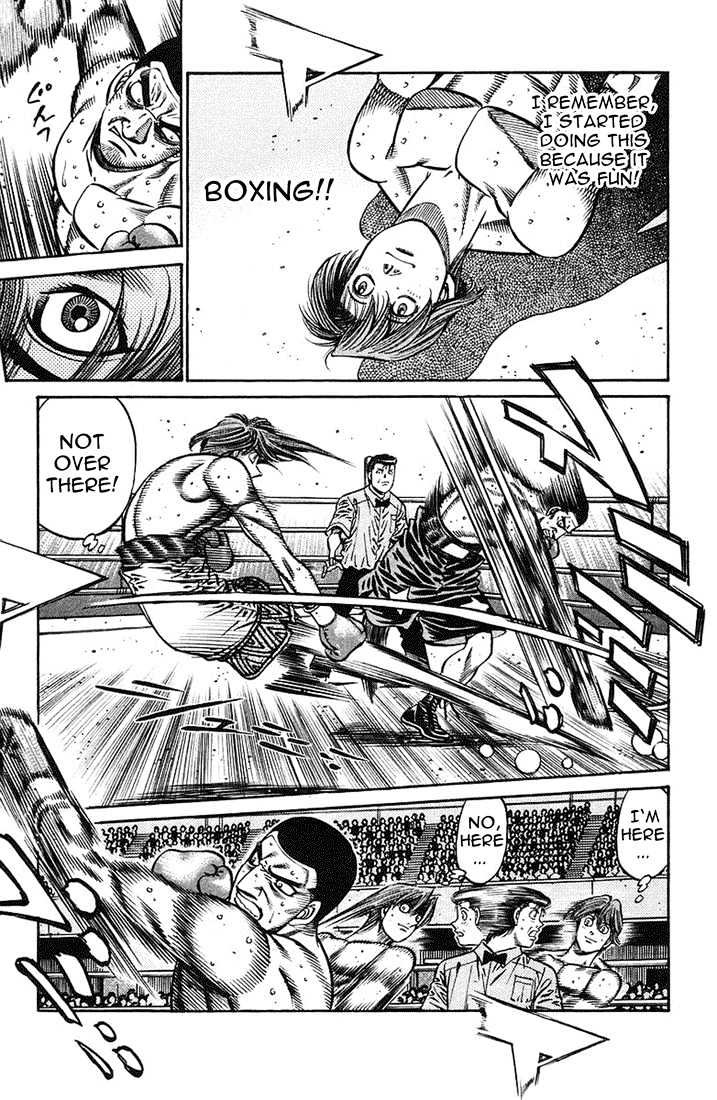 Hajime no Ippo Chapter 716 page 8 - Chapter 716 : Withstand one hit