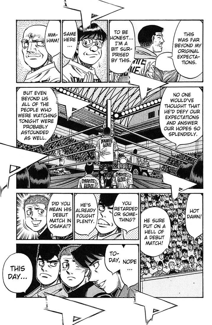 Hajime no Ippo Chapter 717 page 6 - Chapter 717 : Debut match