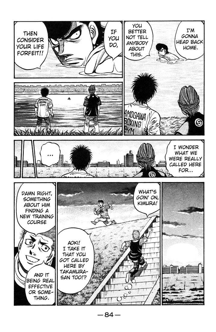 Hajime no Ippo Chapter 718 page 12 - Chapter 718 : The secret of their strength