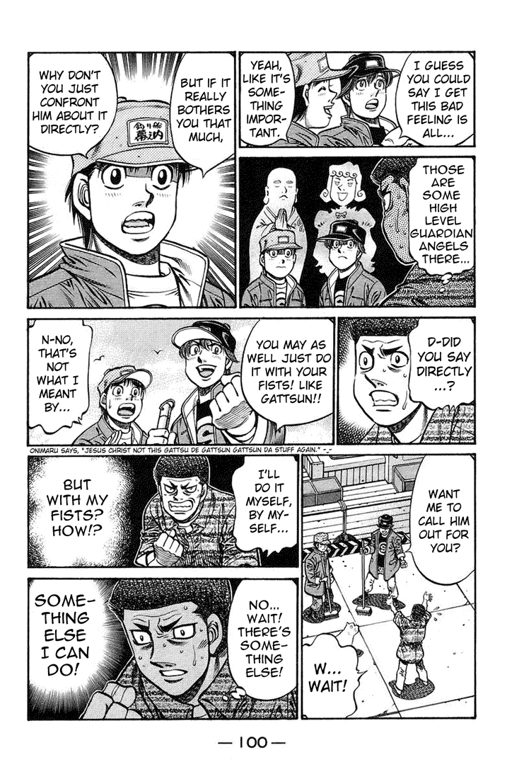 Hajime no Ippo Chapter 719.2 page 10 - Chapter 719 v2 : Aoki's Revenge