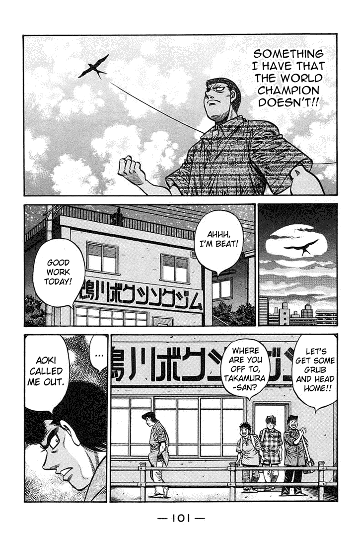 Hajime no Ippo Chapter 719.2 page 11 - Chapter 719 v2 : Aoki's Revenge