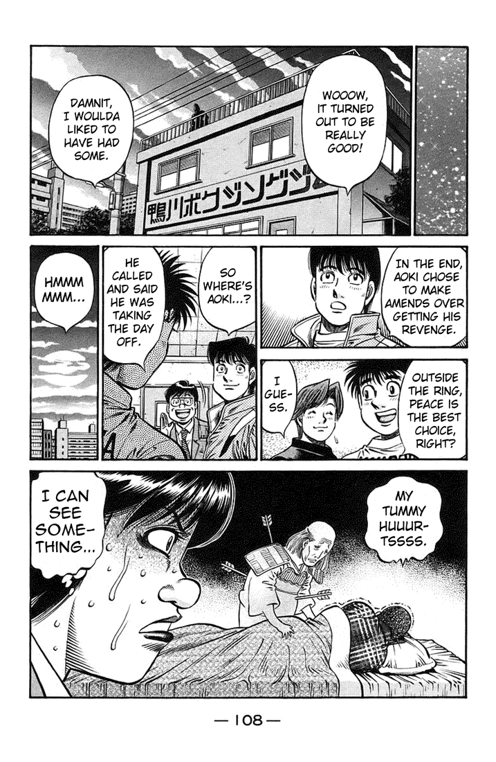Hajime no Ippo Chapter 719.2 page 18 - Chapter 719 v2 : Aoki's Revenge