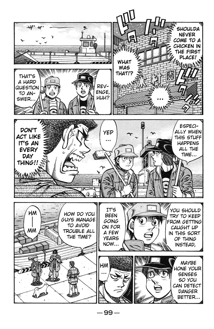 Hajime no Ippo Chapter 719.2 page 9 - Chapter 719 v2 : Aoki's Revenge