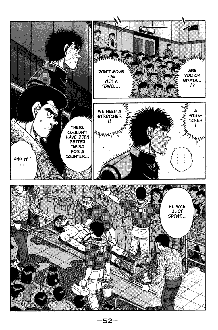 Hajime no Ippo Chapter 72.2 page 9 - Chapter 72 v2 : A Message