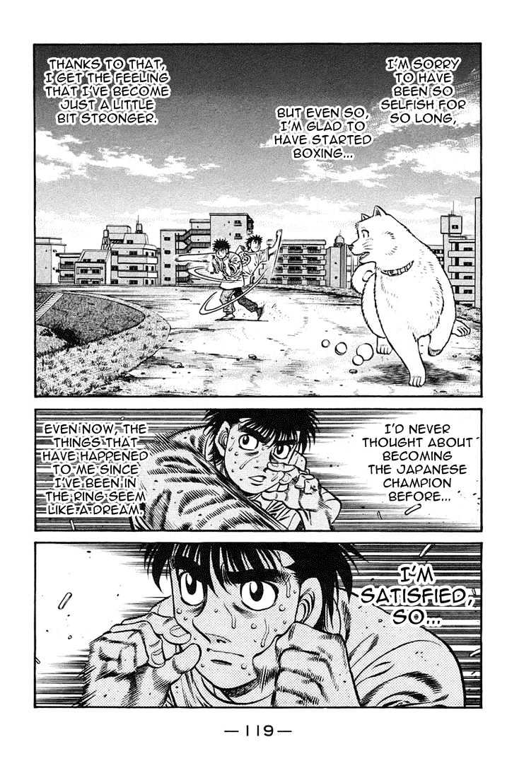 Hajime no Ippo Chapter 720 page 11 - Chapter 720 : Last match