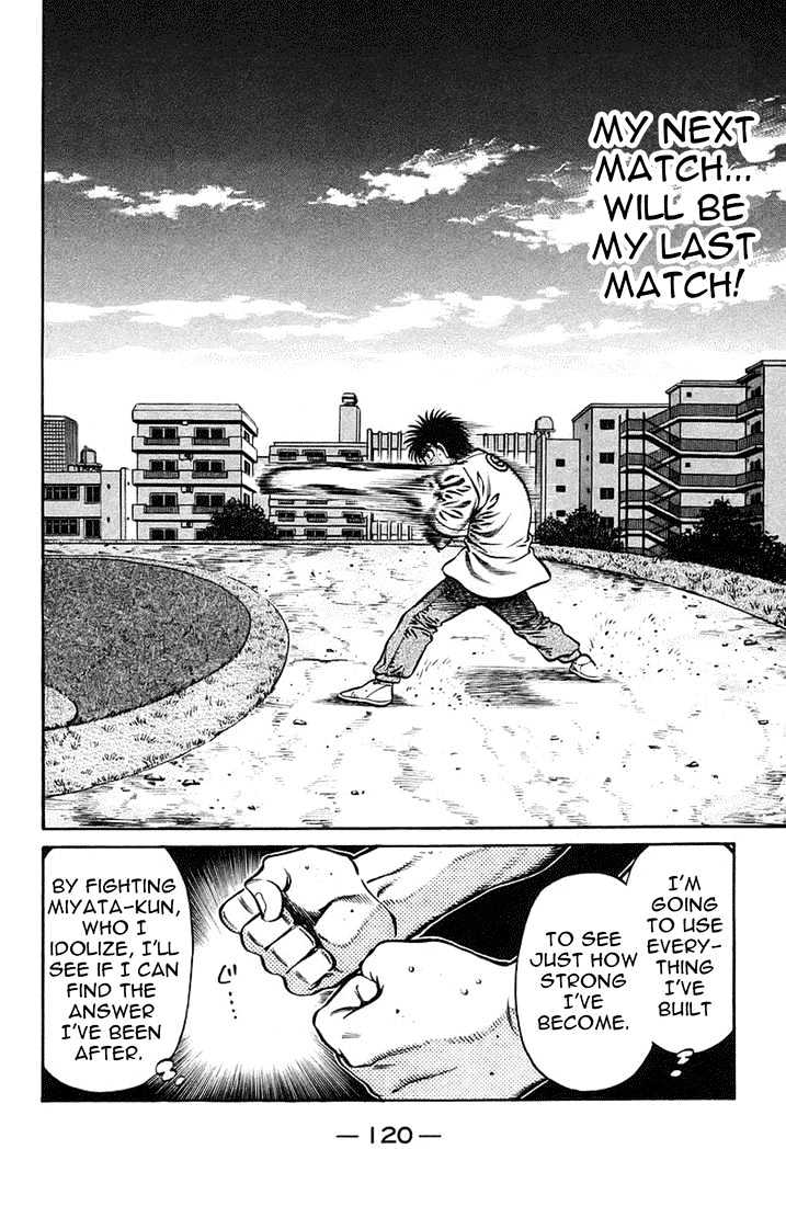 Hajime no Ippo Chapter 720 page 12 - Chapter 720 : Last match